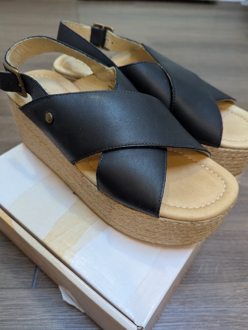 Patina Platform Sandals